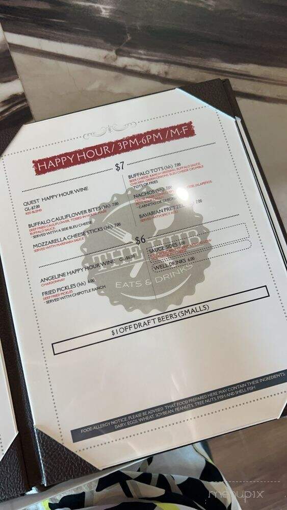 The Hub Eats & Drinks - Fresno, CA menu_pic