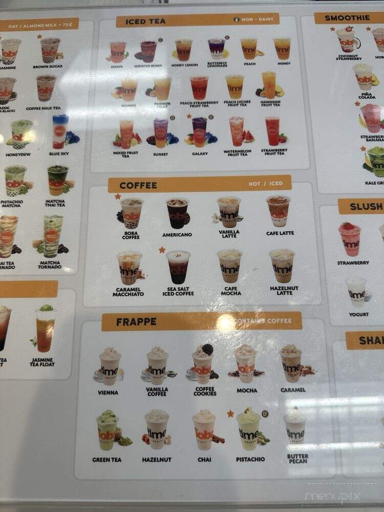 It's Boba Time - Porterville, CA menu_pic