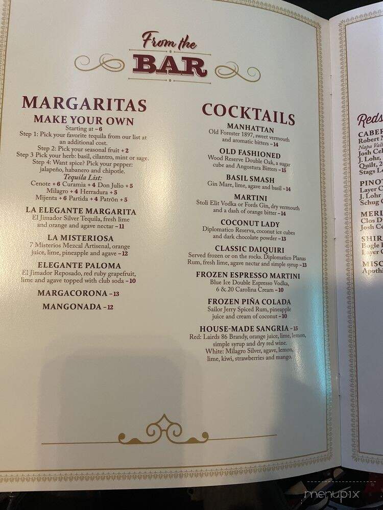 El Jimador Elegante - Anderson, SC menu_pic