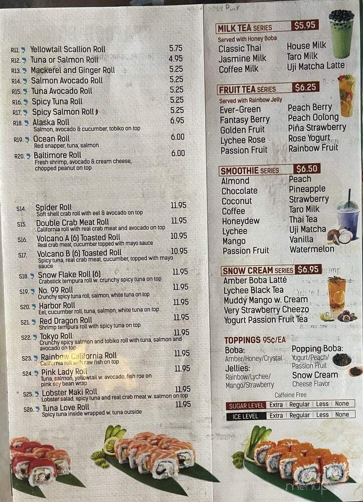 Red Crab House - Baltimore, MD menu_pic