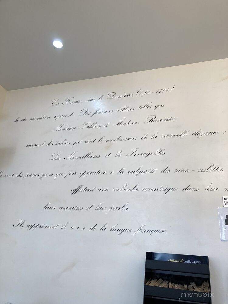 Aux Merveilleux De Fred - New York, NY menu_pic