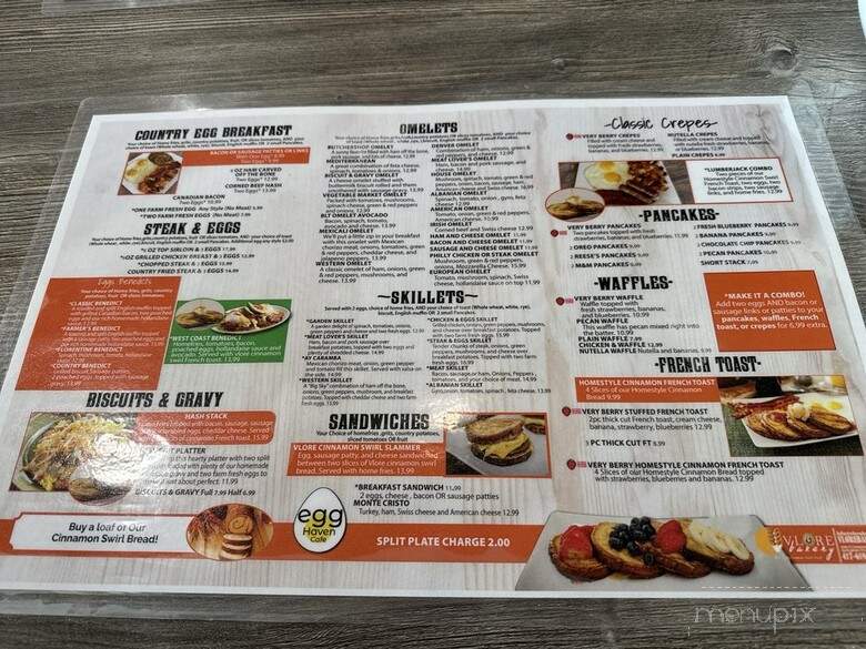 Egg Haven Cafe - Largo, FL menu_pic