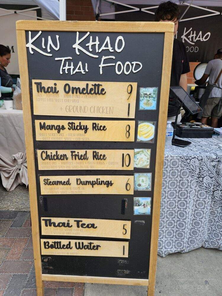 Kin Khao Thai Food - San Antonio, TX menu_pic