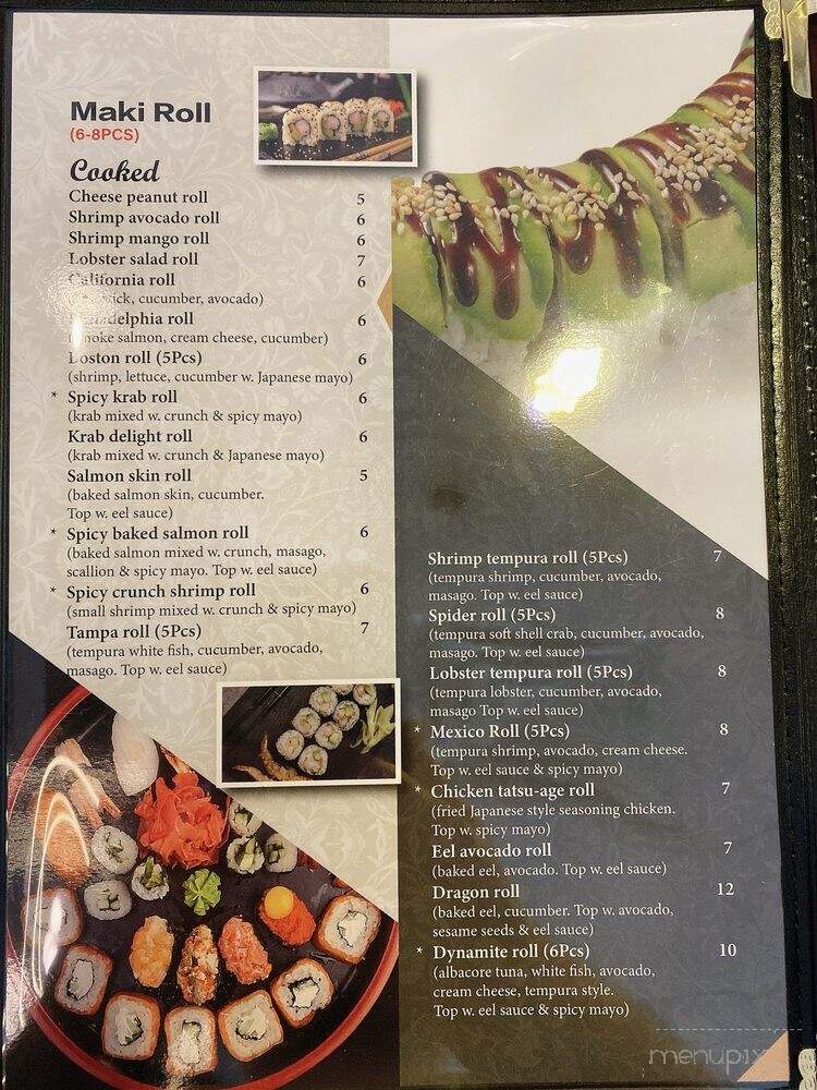 Kitsune Sushi House - Clearwater, FL menu_pic