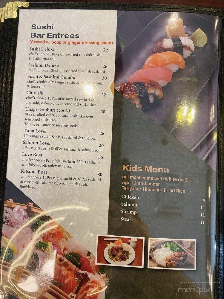 Kitsune Sushi House - Clearwater, FL menu_pic