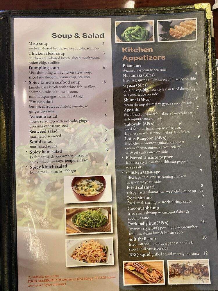 Kitsune Sushi House - Clearwater, FL menu_pic