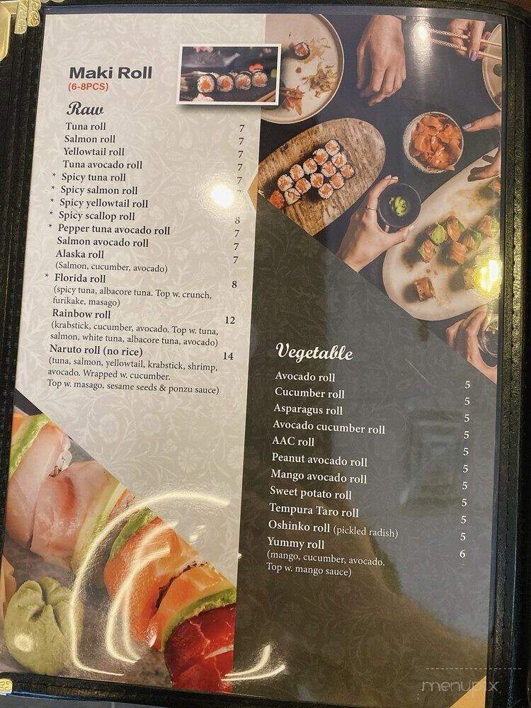 Kitsune Sushi House - Clearwater, FL menu_pic