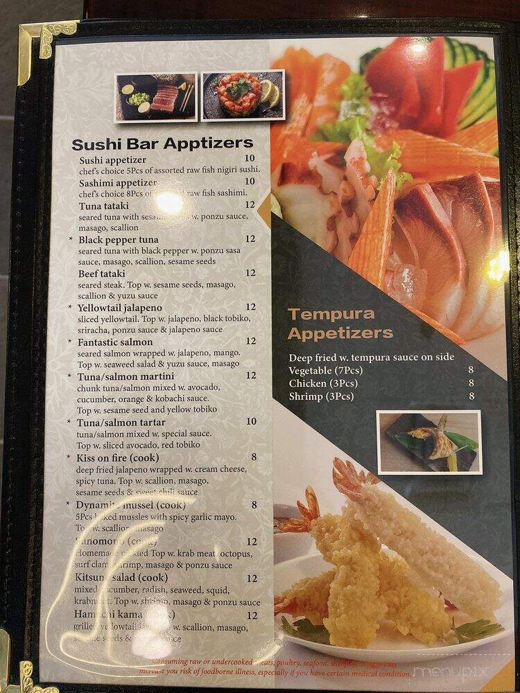 Kitsune Sushi House - Clearwater, FL menu_pic