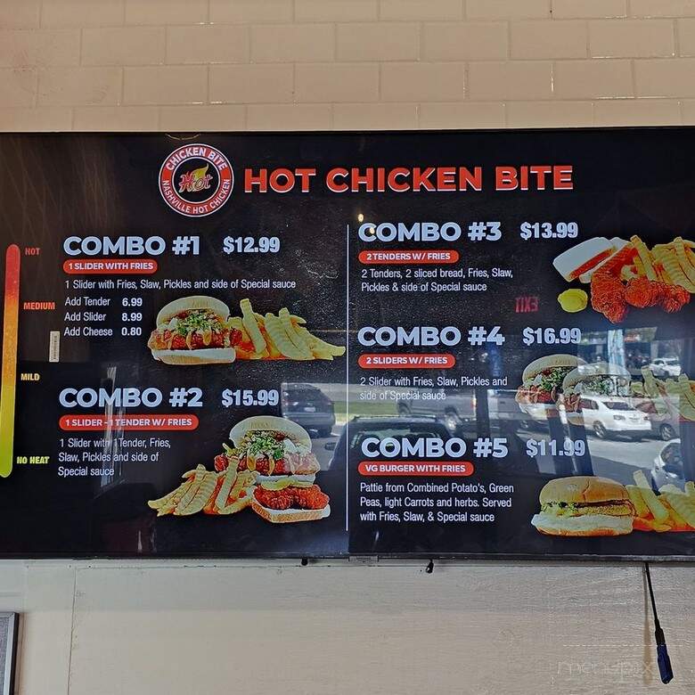 Hot Chicken Bite - San Jose, CA menu_pic
