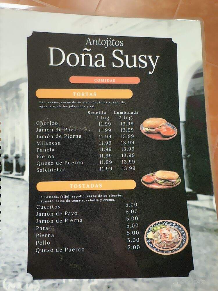 Antojitos Dona Susy - Delano, CA menu_pic