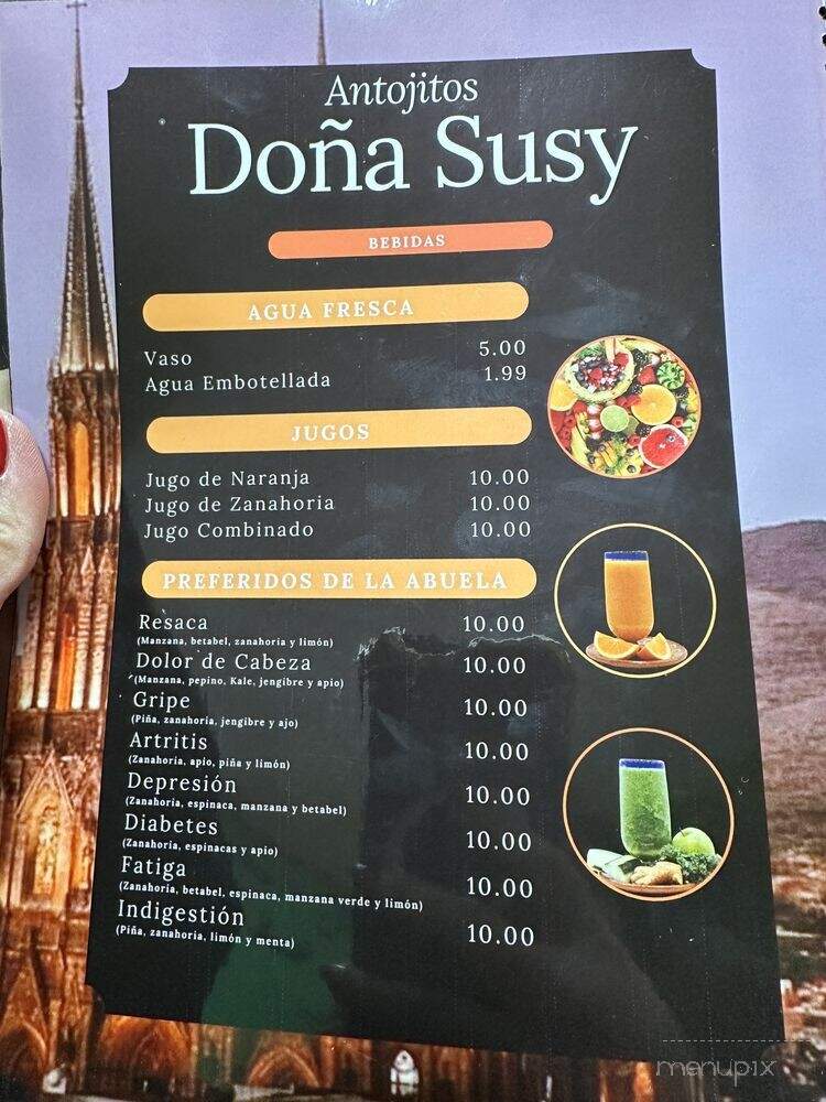 Antojitos Dona Susy - Delano, CA menu_pic