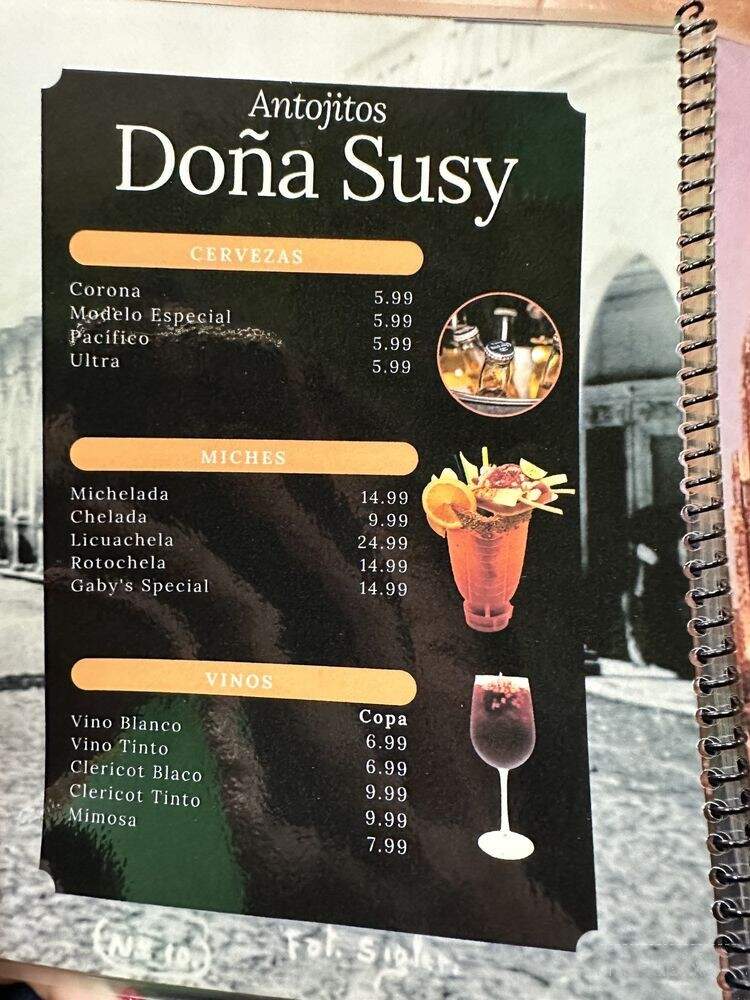 Antojitos Dona Susy - Delano, CA menu_pic