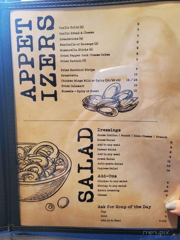 Jimmy's Italian Cuisine & Bar - Dayton, OH menu_pic