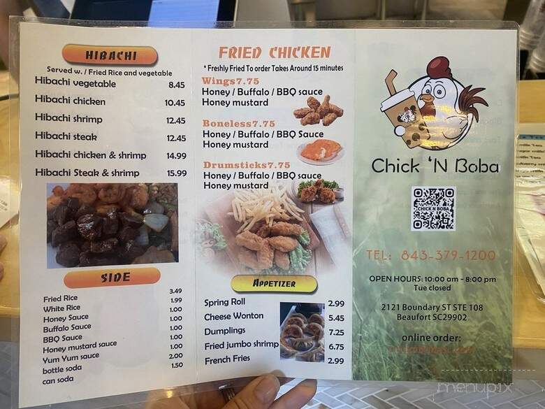 Chick N Boba - Beaufort, SC