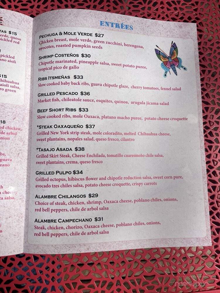 Ruta Oaxaca Mexican Cuisine - Brooklyn, NY menu_pic