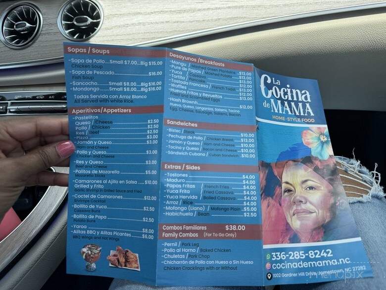 La Cocina de Mama - Jamestown, NC menu_pic