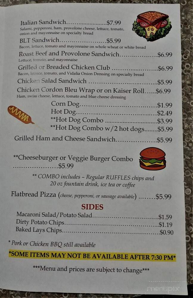 Beach Ford Filling Station - Virginia Beach, VA menu_pic