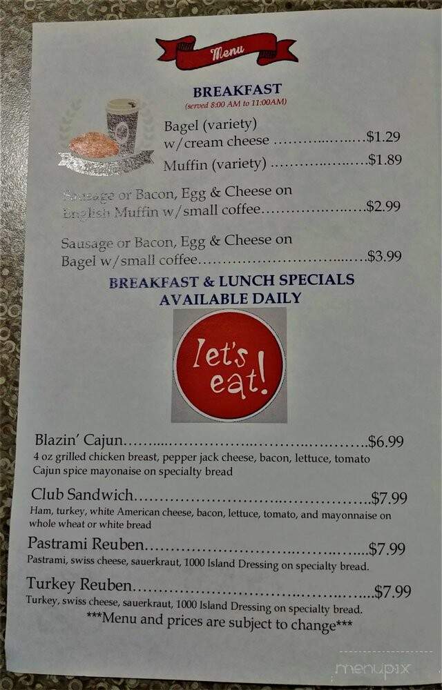 Beach Ford Filling Station - Virginia Beach, VA menu_pic