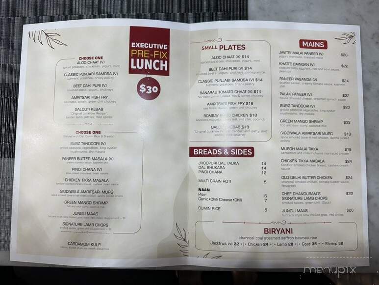 Javitri - New York, NY menu_pic