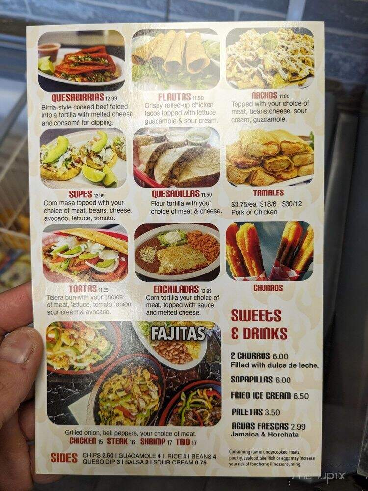 Dos Locos Burritos - Chesterfield, MI menu_pic