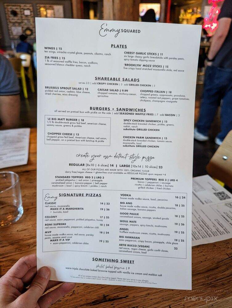 Emmy Squared Pizza - Durham, NC
