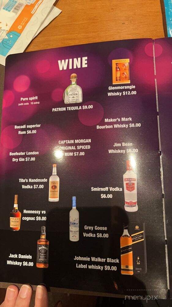 Chef Lins Asian Bistro - Greenville, SC menu_pic