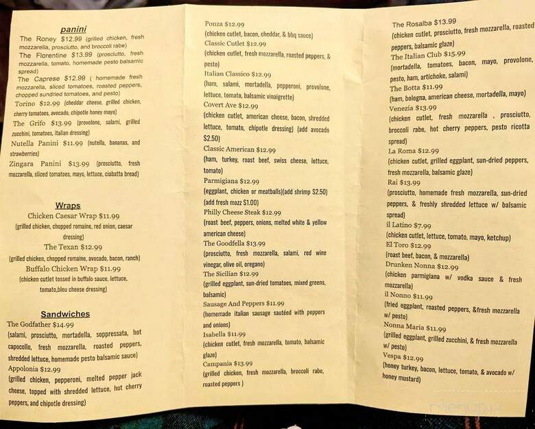 Nonna's Italian Deli and Market - Floral Park, NY menu_pic