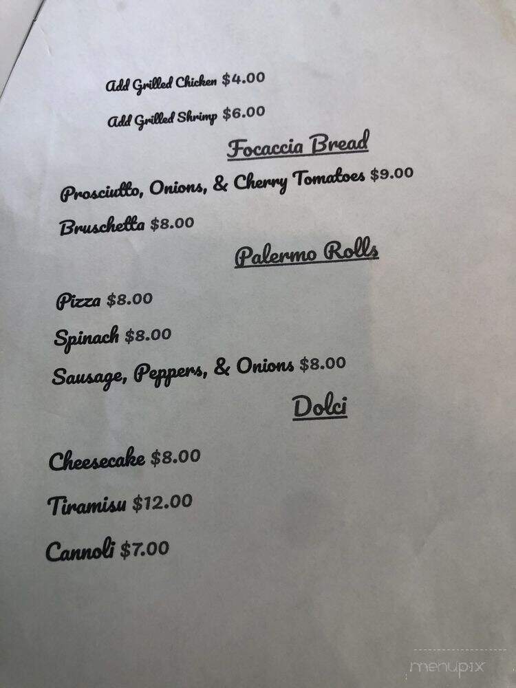 Bedda Mia Ristorante & Pizzette - Pompano Beach, FL menu_pic