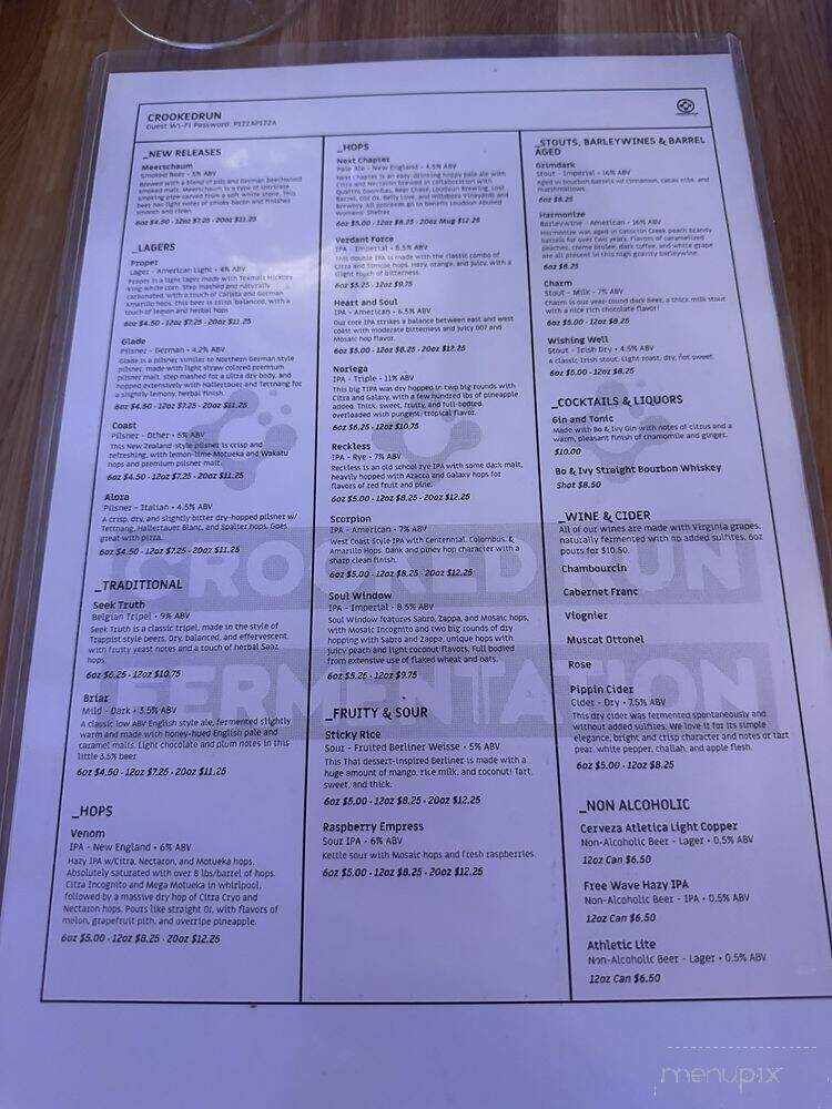 J&J Pizza - Washington, DC menu_pic