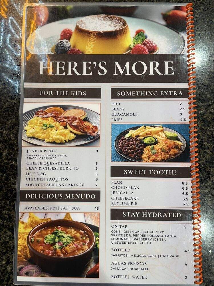 Norwalk Taco Factory - Norwalk, CA menu_pic