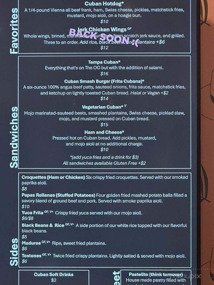 Don Fausto's - Atlanta, GA menu_pic