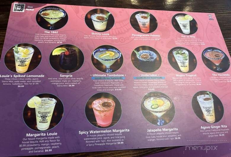 Cantina Louie - West Melbourne, FL menu_pic