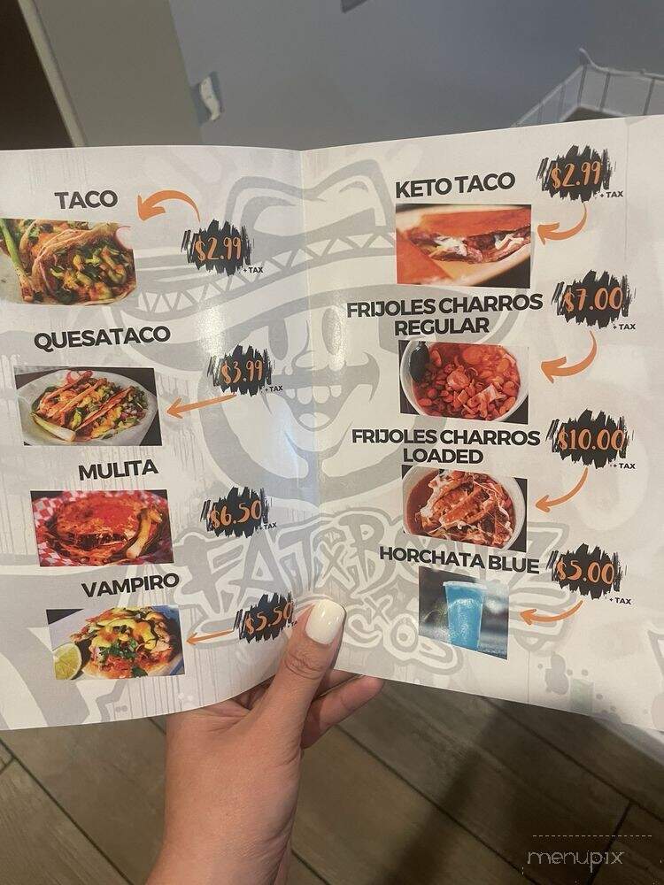 Fat Boyz Tacos - Lynwood, CA menu_pic