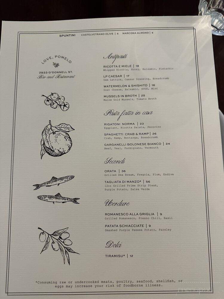 Love Pomelo - Baltimore, MD menu_pic