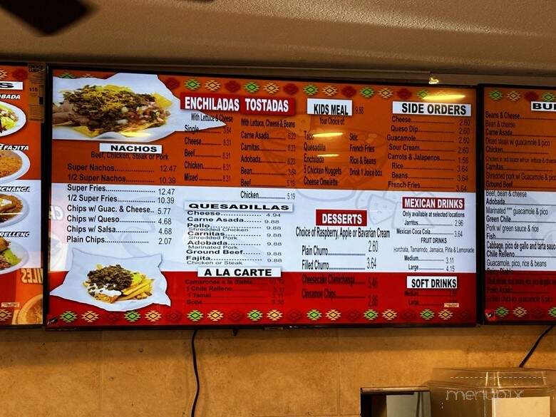 Antonio's Mexican Fresh - Saint Robert, MO menu_pic