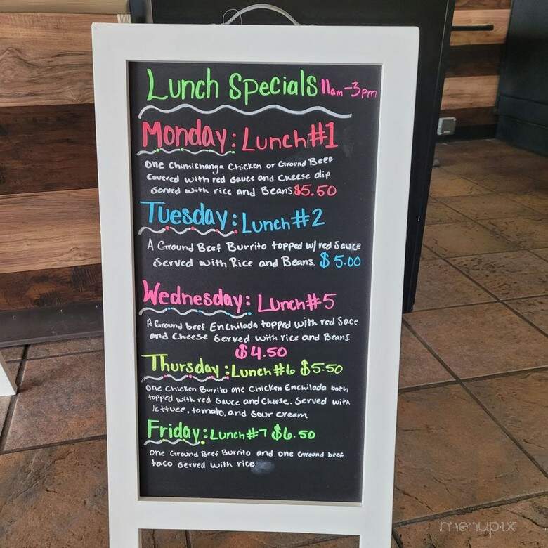 Los Amigos Locos - Parma Heights, OH menu_pic