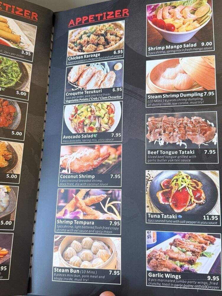 Iza Robota - Rosenberg, TX menu_pic
