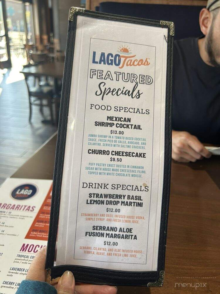 Lago Tacos - Plymouth, MN menu_pic