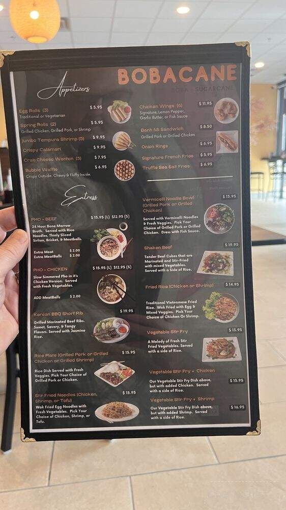 BobaCane - Weatherford, TX menu_pic