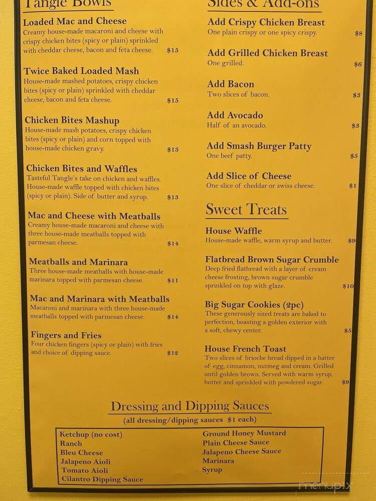 Tasteful Tangle - Reno, NV menu_pic