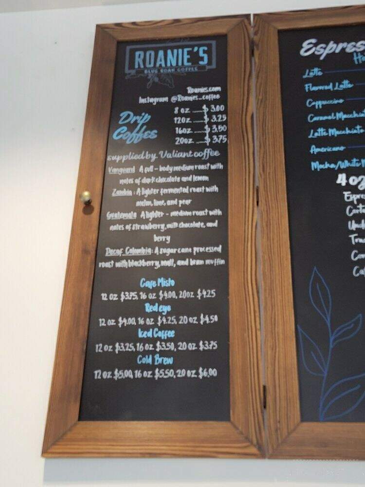 Roanie's - Loomis, CA menu_pic