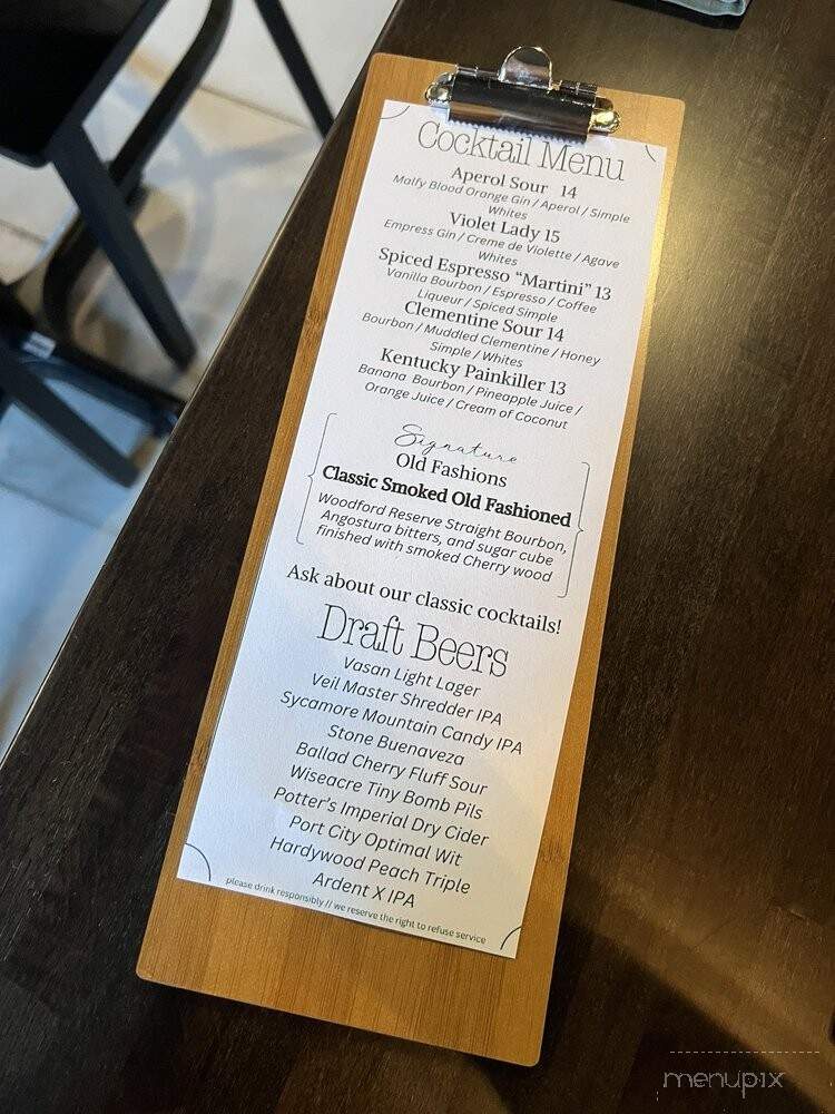 Smoke & Barrel Kitchen - Richmond, VA menu_pic
