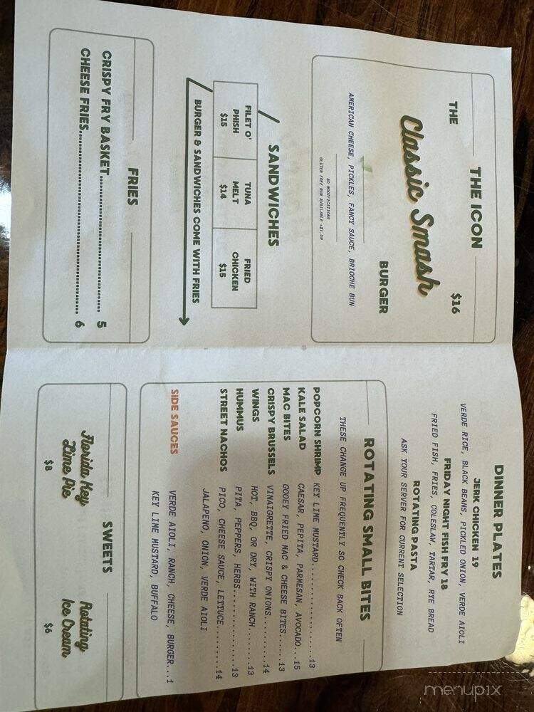Hap and Hooch - Jupiter, FL menu_pic