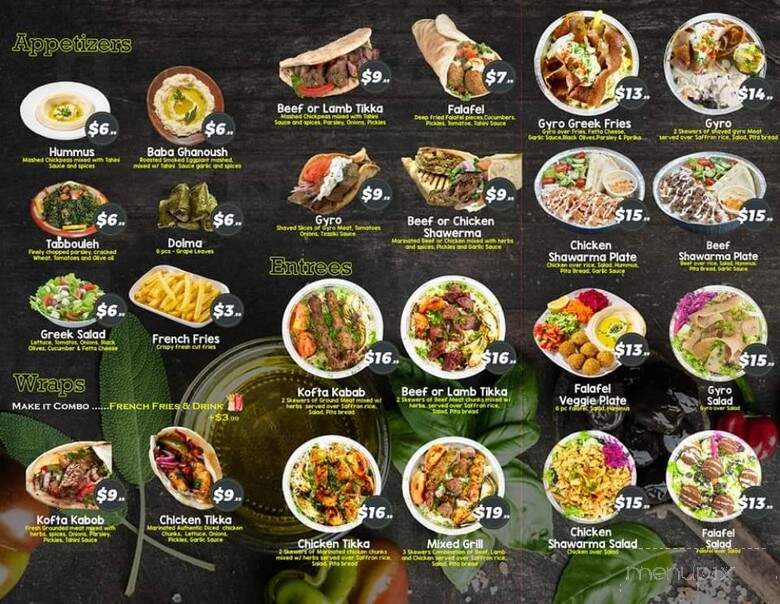 House Kabob & Gyro - Colleyville, TX menu_pic