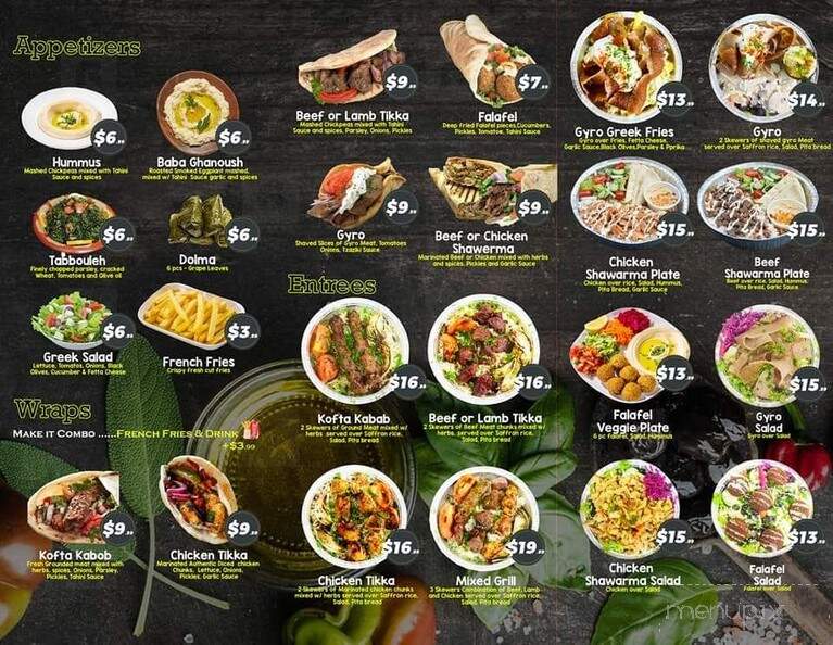 House Kabob & Gyro - Colleyville, TX menu_pic