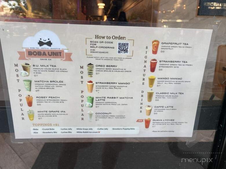 Yummy Fusion - Davis, CA menu_pic