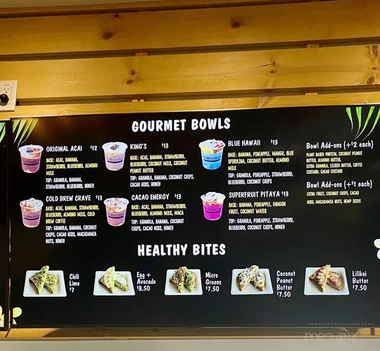 Wow Wow Hawaiian Lemonade - Berkeley, CA menu_pic
