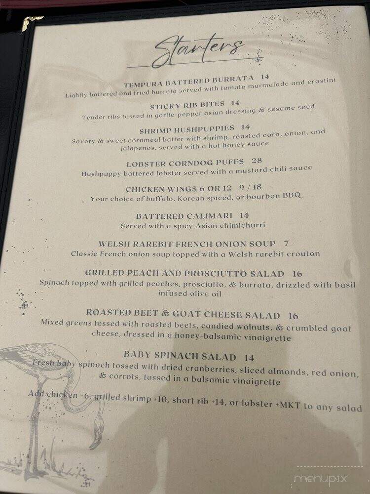 Harbor Bistro & Lounge - Venice, FL menu_pic