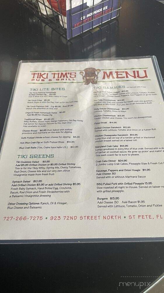 Tiki Tim's Pub and Grille - St. Petersburg, FL