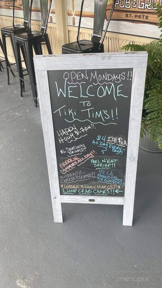 Tiki Tim's Pub and Grille - St. Petersburg, FL